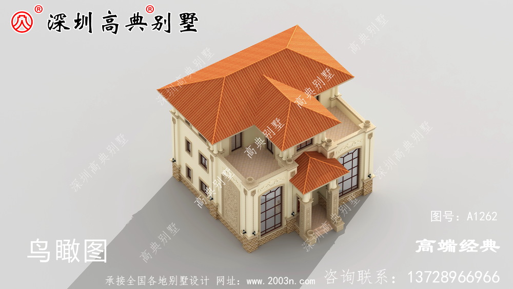 农村三层简单别墅设计图,大户型设计图,心动了!