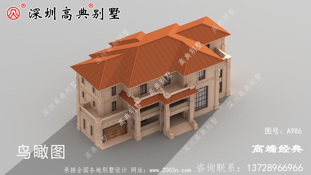 农村三层别墅,邻居看了都说好
