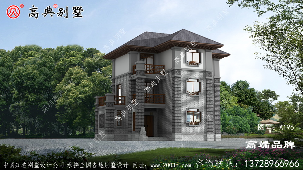 老家建好别墅后疲惫的时候，家里总是有灯为你留下