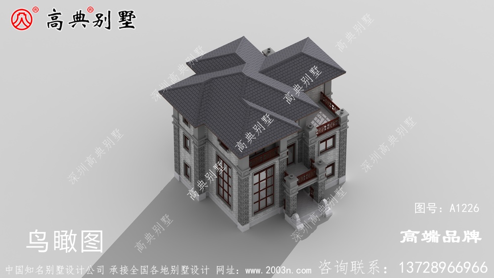 灰色琉璃瓦主色调,更能保持别墅的优雅神秘感