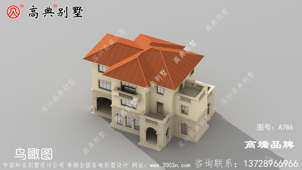 此户型满足您对别墅的一切要求