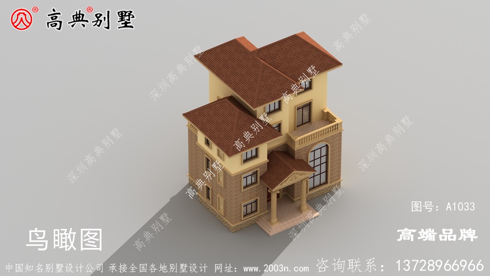 简欧风格干净又整洁,非常符合新农村建房标准