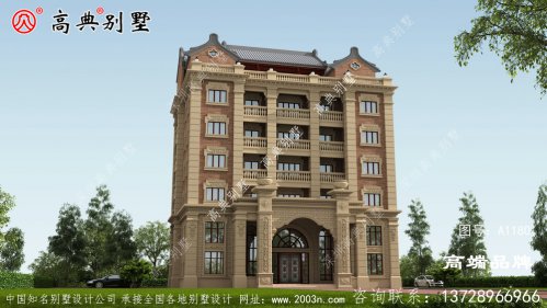 大户型农村别墅，每层户型都不一样可灵