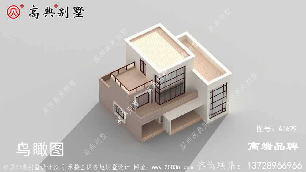 农村建现代三层别墅，绝对是当地一道靓丽的风景线