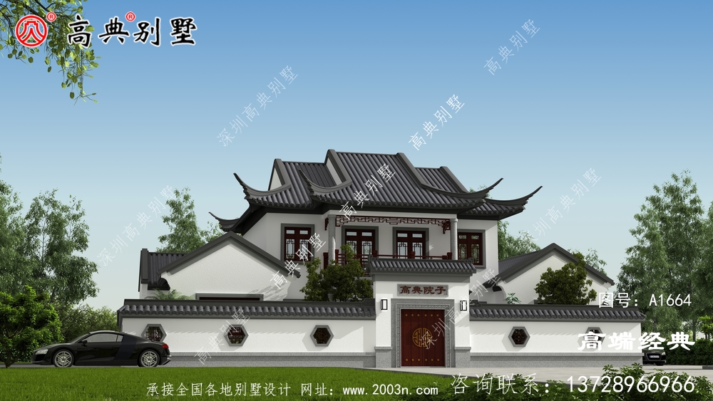 中式庭院豪宅，让你超过五星级的居住体验