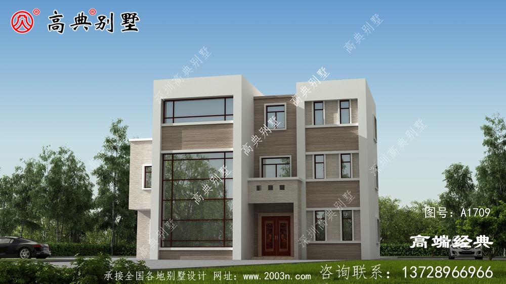 布局这样做，满足普遍家庭的建房需求