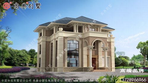 低调、奢华、丰富的独特风格三层户型外